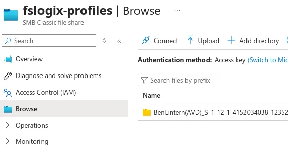fslogix container